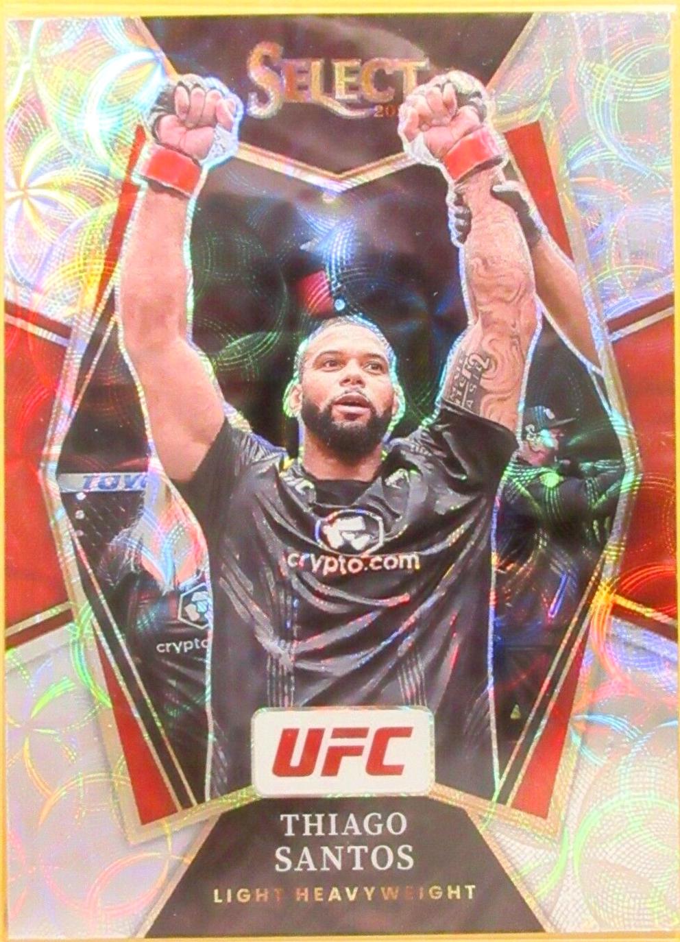 Thiago Santos 2022 Panini Select UFC Premier Level #144 Scope