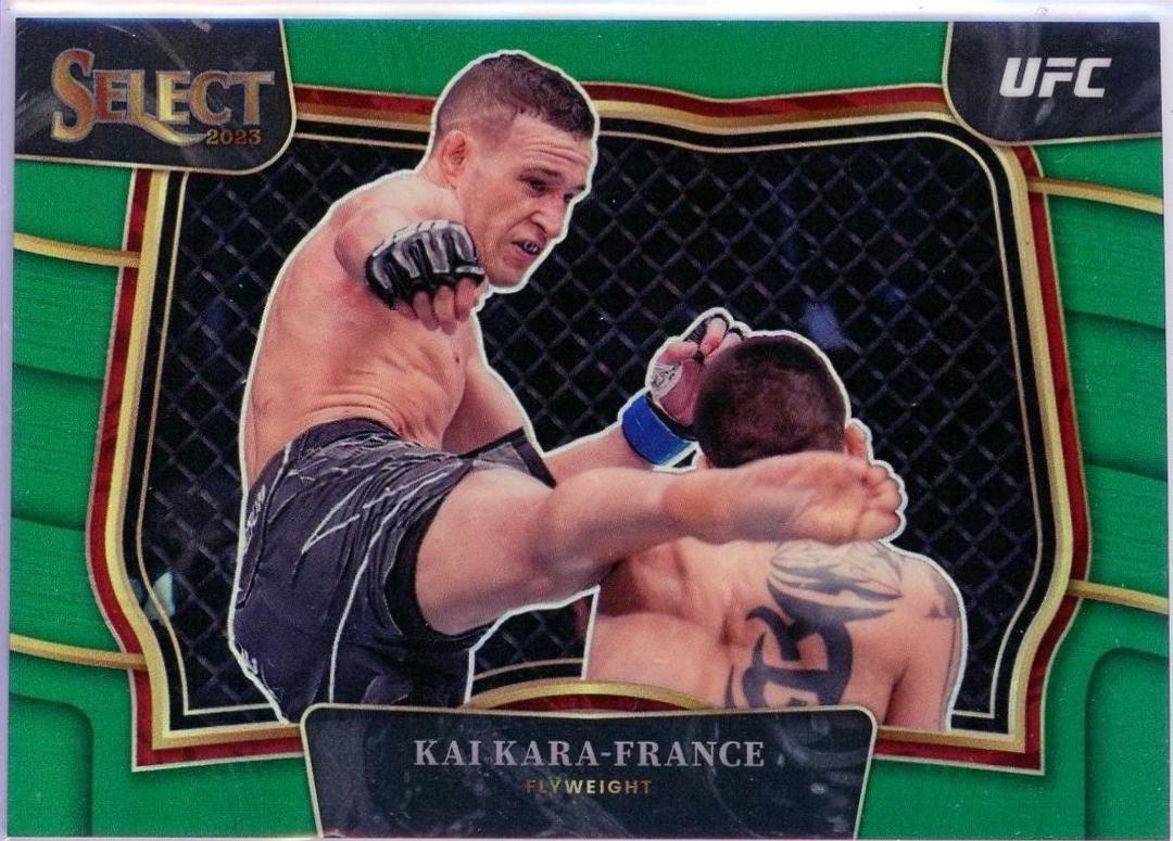 Kai Kara-France 2023 Panini Select UFC Octagonside #281 Green