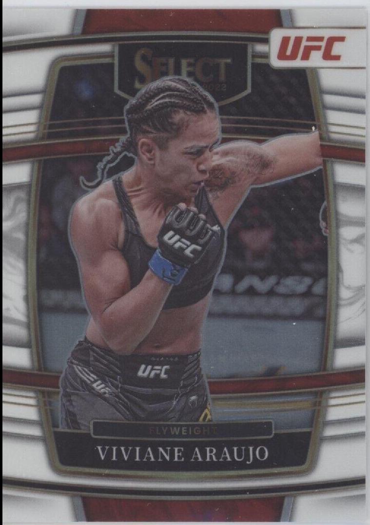 Viviane Araujo 2022 Panini Select UFC Concourse #60 White