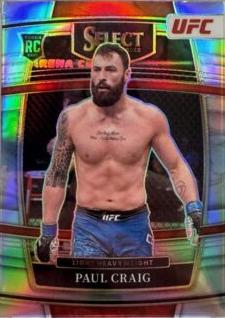 Paul Craig 2022 Panini Select UFC Concourse #99 Silver