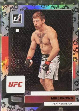 Mike Brown 2023 Panini Donruss UFC Base #133 30th Anniversary