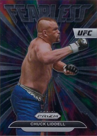 Chuck Liddell 2023 Panini Prizm UFC Fearless #4 Black