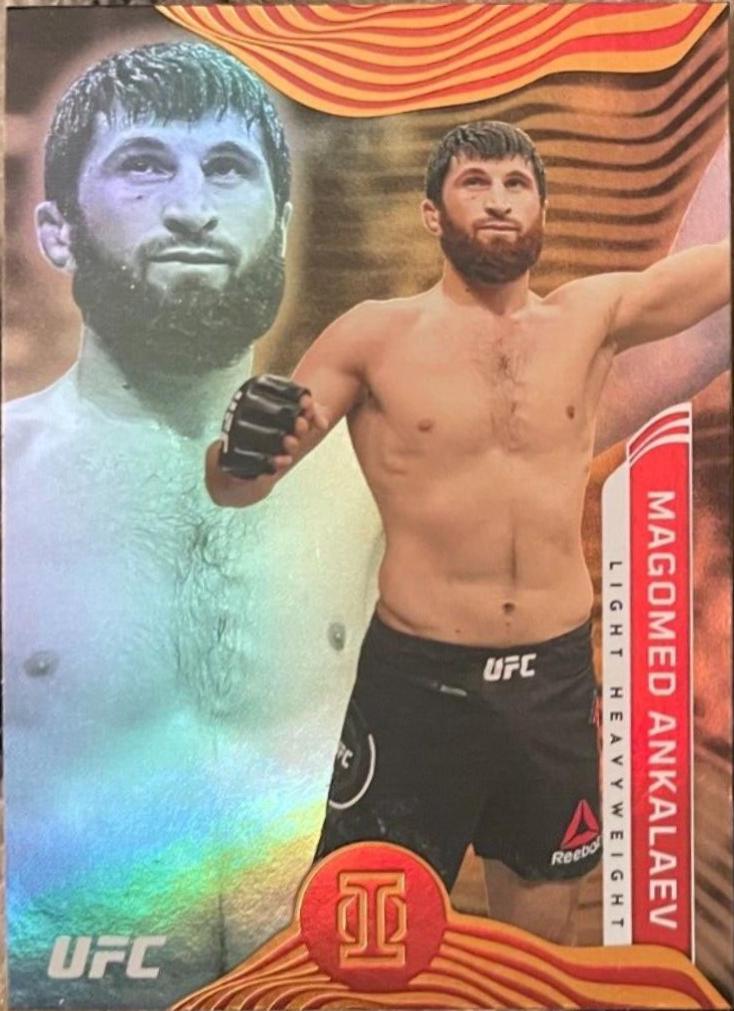 Magomed Ankalaev 2022 Panini Chronicles UFC Base Illusions #276 Bronze