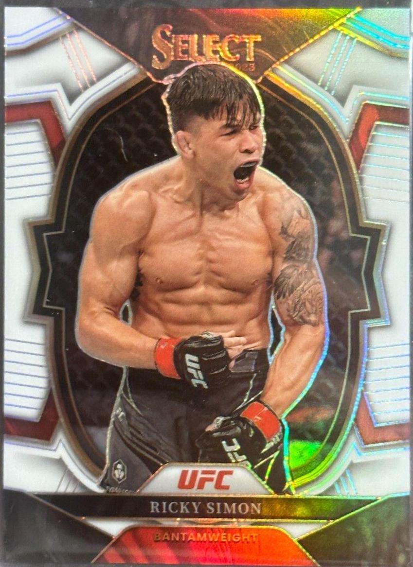Ricky Simon 2023 Panini Select UFC Concourse #91 White
