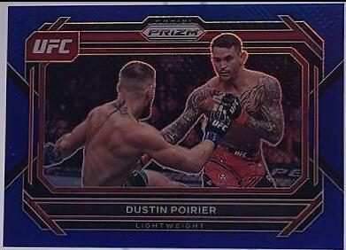 Dustin Poirier 2023 Panini Prizm UFC Base #2 Blue
