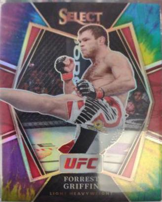 Forrest Griffin 2022 Panini Select UFC Premier Level #188 Tie Dye