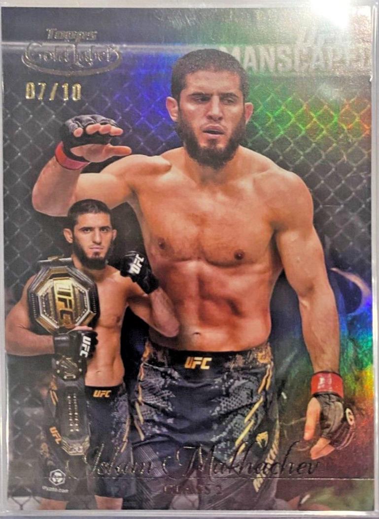 Islam Makhachev 2024 Topps Gold Label UFC Base Class II #39 Black