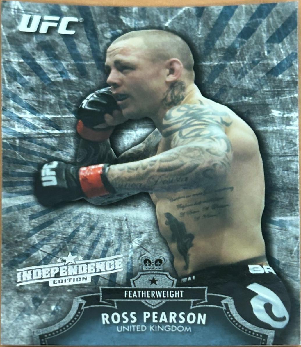 Ross Pearson 2012 Topps UFC Bloodlines Base #135 Independence Edition