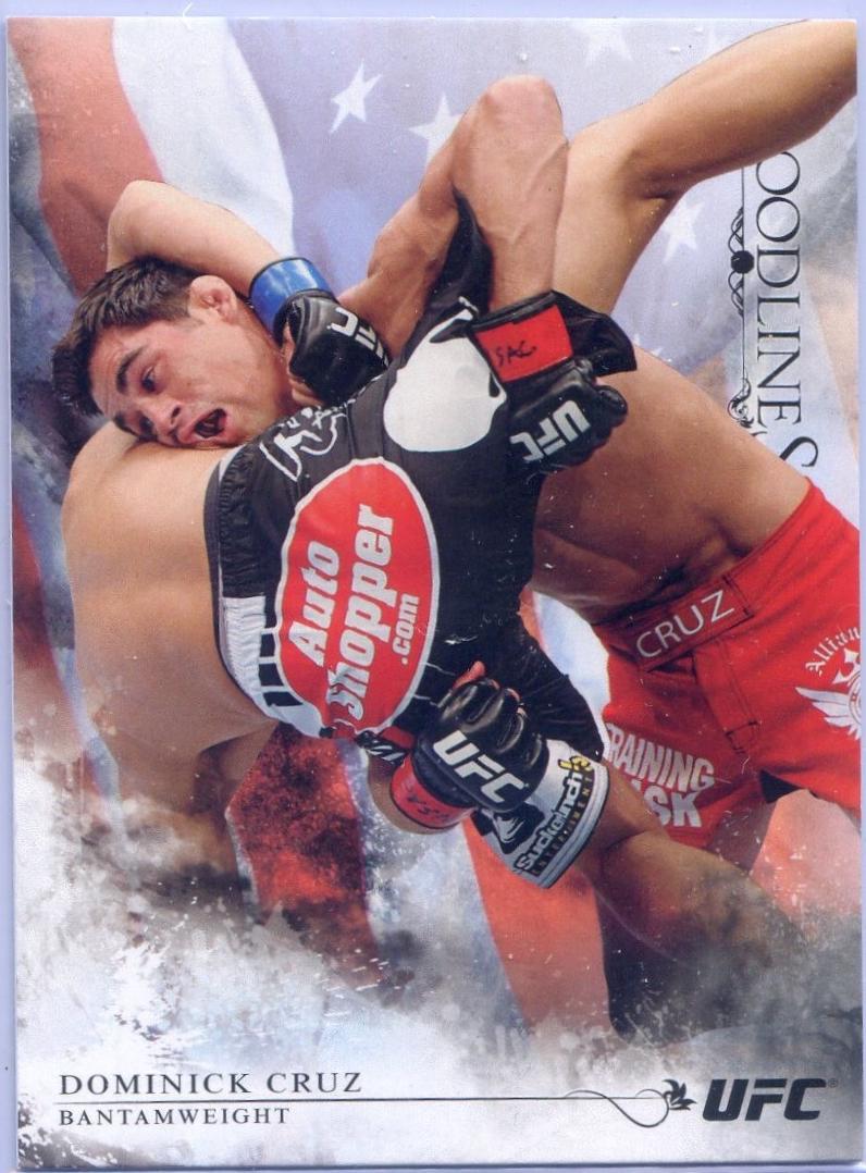 Dominick Cruz 2014 Topps UFC Bloodlines Base #69 Flag