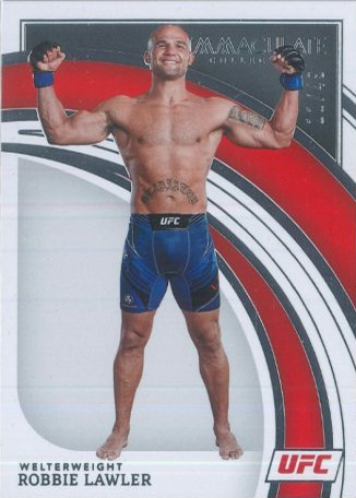 Robbie Lawler 2022 Panini Immaculate UFC Base #77 Platinum