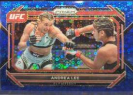 Andrea Lee 2023 Panini Prizm Under Card UFC Base #86 Blue