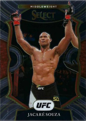 Ronaldo Souza 2021 Panini Select UFC Concourse #74 Silver