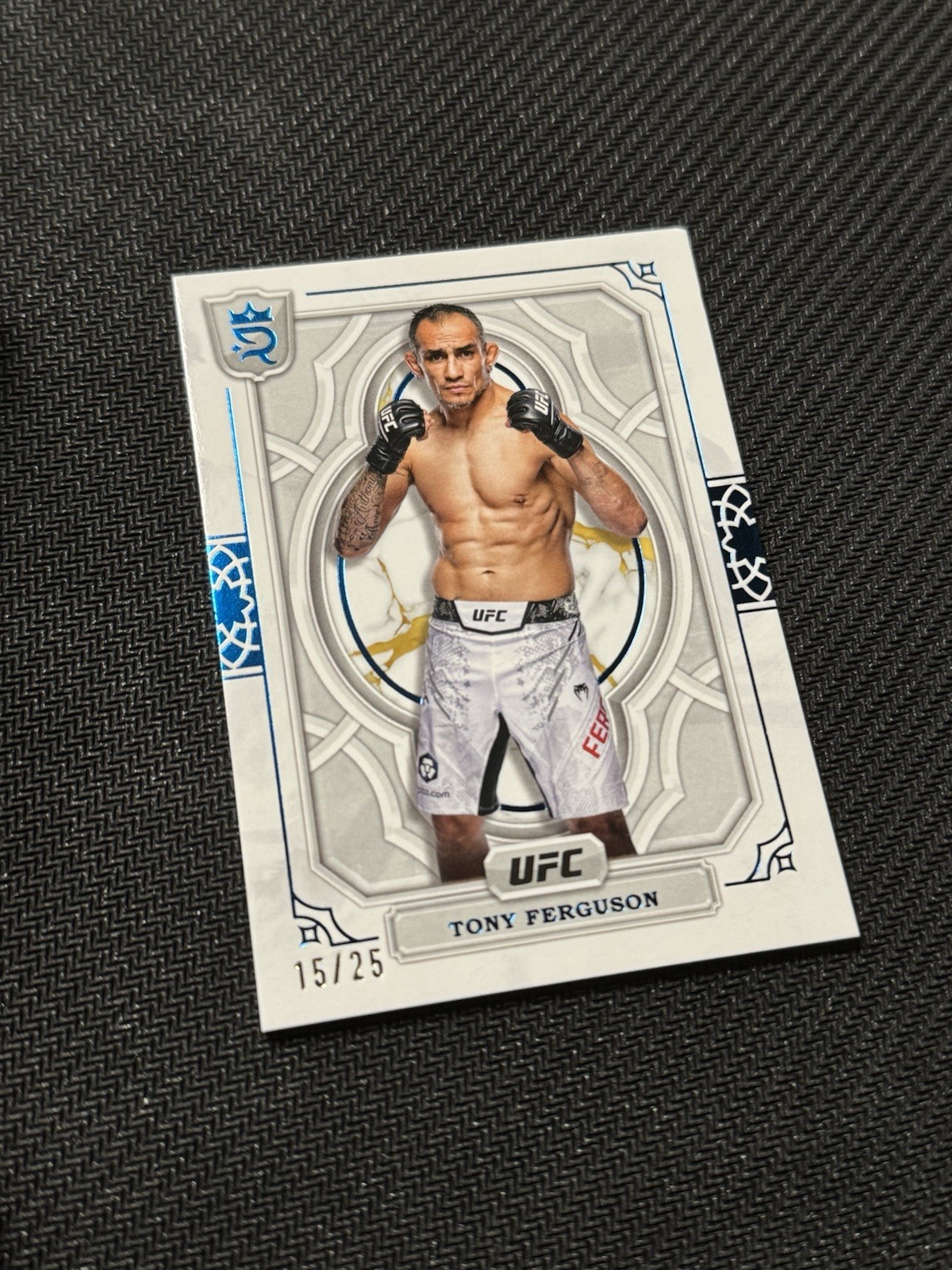 Tony Ferguson 2024 Topps Royalty UFC Base #9 Blue