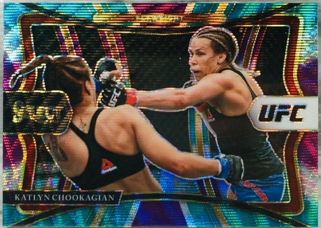 Katlyn Cerminara 2021 Panini Select UFC Premier Level #165 Tri Color
