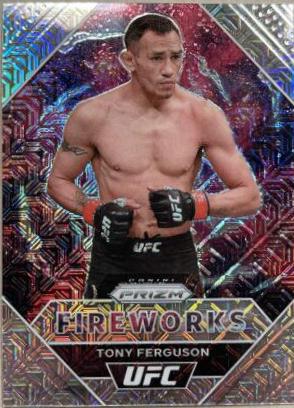 Tony Ferguson 2021 Panini Prizm UFC Fireworks #20 Mojo