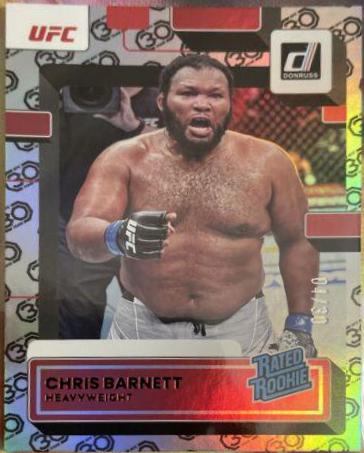 Chris Barnett 2023 Panini Donruss UFC Base #213 30th Anniversary