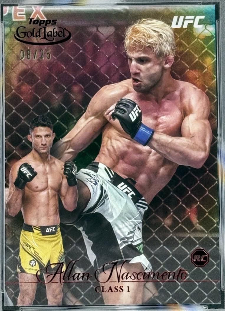 Allan Nascimento 2024 Topps Gold Label UFC Base Class I #17 Red
