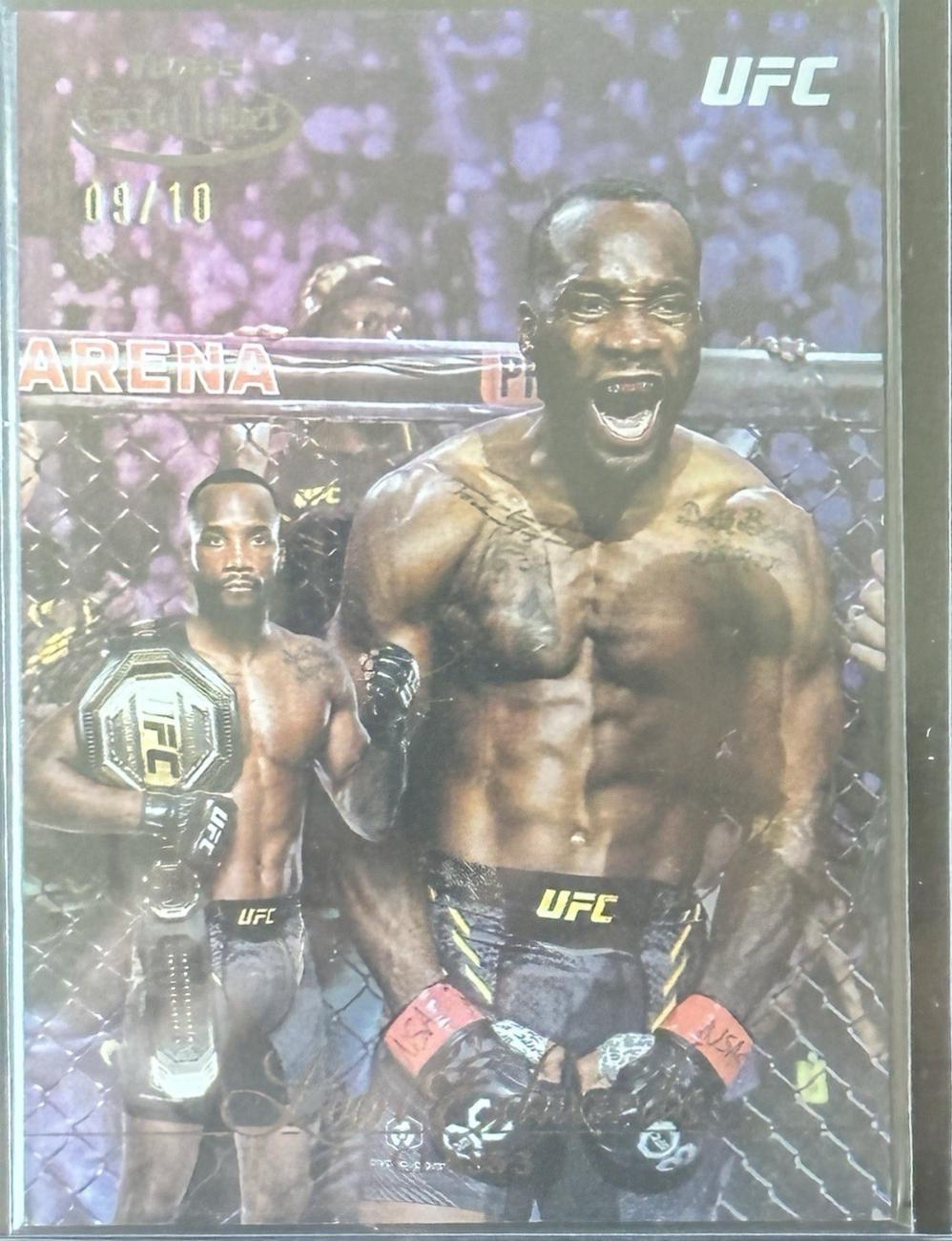 Leon Edwards 2024 Topps Gold Label UFC Base Class I #70 Gold