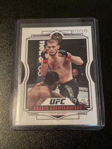 Khabib Nurmagomedov 2021 Panini Chronicles UFC Base Legacy #42 Red