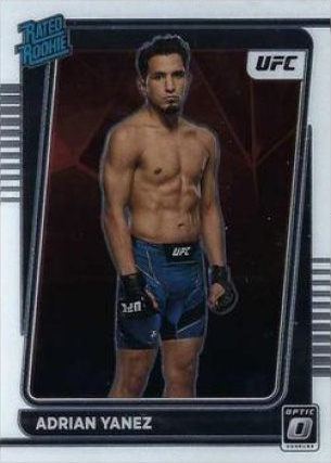 Adrian Yanez 2022 Panini Donruss Optic UFC Base #105 Green