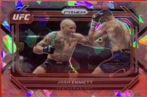 Josh Emmett 2023 Panini Prizm UFC Base #94 Ice