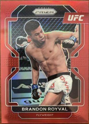 Brandon Royval 2022 Panini Prizm UFC Base #149 Red