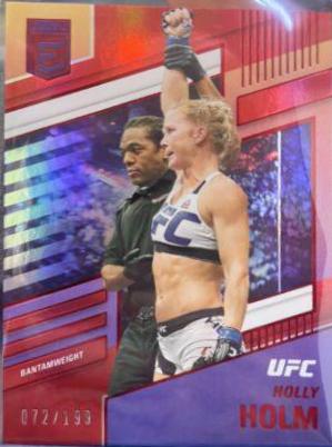 Holly Holm 2022 Panini Chronicles UFC Base Elite #249 Platinum