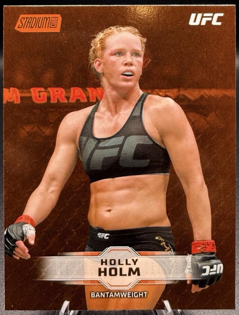 Holly Holm 2026 Topps Stadium Club UFC Base #67 Bronze