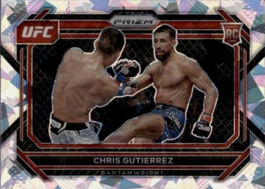 Chris Gutierrez 2023 Panini Prizm UFC Base #20 Ice