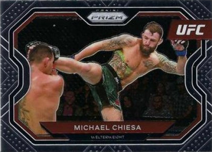 Michael Chiesa 2021 Panini Prizm UFC Base #173 Black