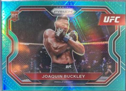 Joaquin Buckley 2021 Panini Prizm UFC Base #190 Teal