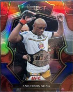 Anderson Silva 2023 Panini Select UFC Premier Level #148 Tiger