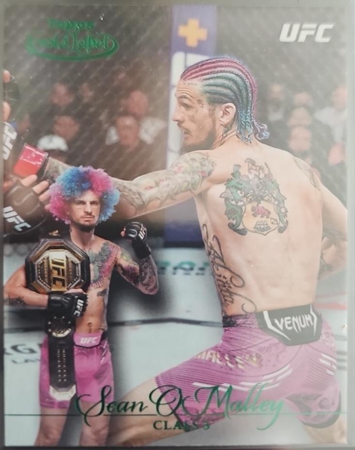 Sean O'Malley 2024 Topps Gold Label UFC Base Class III #47 Green
