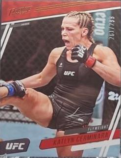 Katlyn Cerminara 2023 Panini Chronicles UFC Base Prestige #179 Red
