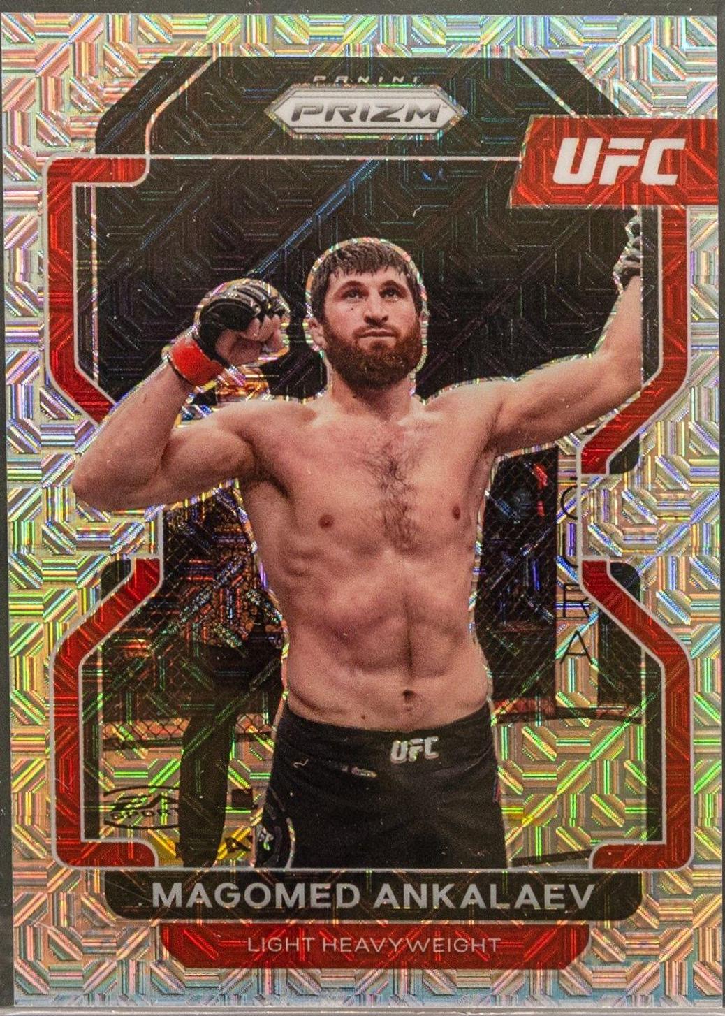 Magomed Ankalaev 2022 Panini Prizm UFC Base #138 Mojo