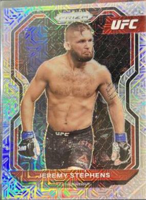 Jeremy Stephens 2021 Panini Prizm UFC Base #54 Mojo