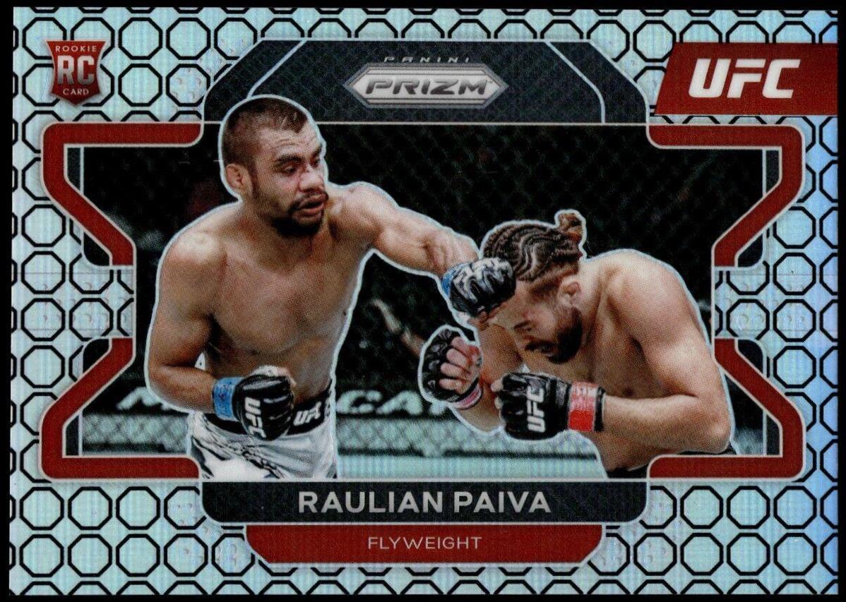 Raulian Paiva 2022 Panini Prizm UFC Base #10 Octagon