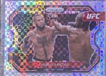 Thiago Santos 2021 Panini Prizm UFC Base #197 Lucky Envelopes