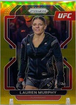 Lauren Murphy 2022 Panini Prizm UFC Base #126 Gold