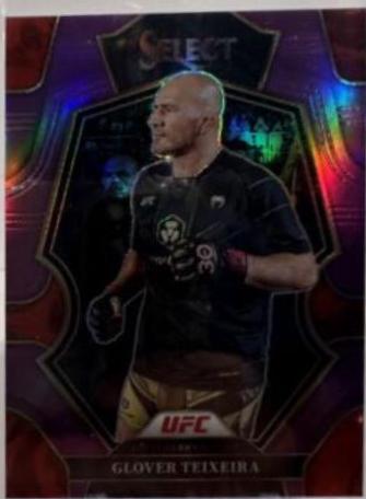 Glover Teixeira 2023 Panini Select UFC Premier Level #163 Purple