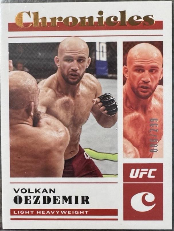 Volkan Oezdemir 2023 Panini Chronicles UFC Base Chronicles #41 Bronze