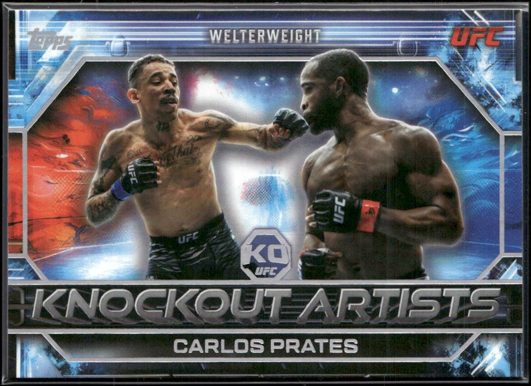 Carlos Prates 2026 Topps Knockout UFC Knockout Artists #KA-17