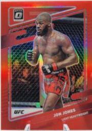 Jon Jones 2022 Panini Donruss Optic UFC Base #65 Red