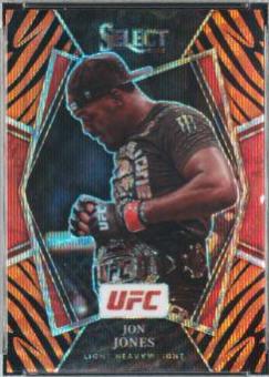 Jon Jones 2022 Panini Select UFC Premier Level #151 Lucky Envelopes