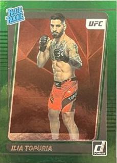 Ilia Topuria 2022 Panini Donruss UFC Base #215 Green