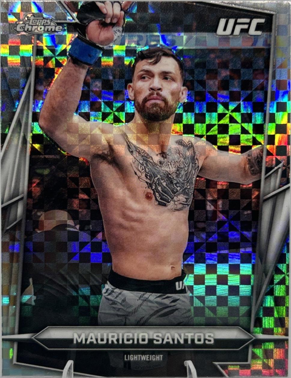 Mauricio Ruffy 2026 Topps Chrome UFC Base #178 X-fractor