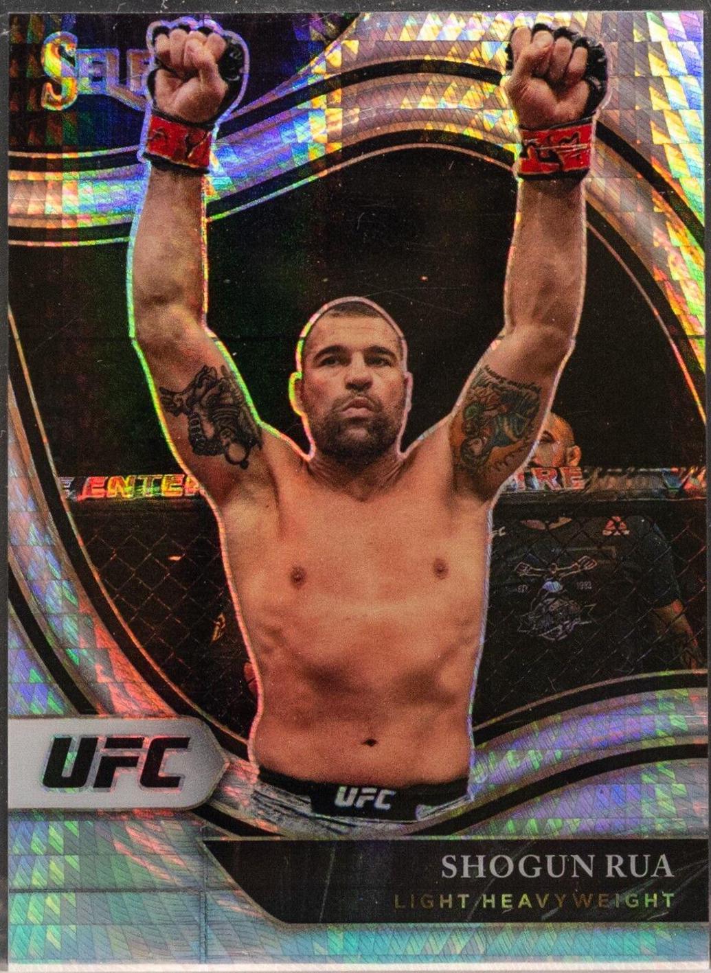 Mauricio Rua 2021 Panini Select UFC Octagonside #207 Lucky Envelopes