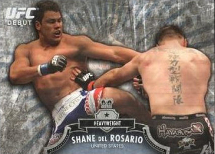 Shane Del Rosario 2012 Topps UFC Bloodlines Base #149 Black