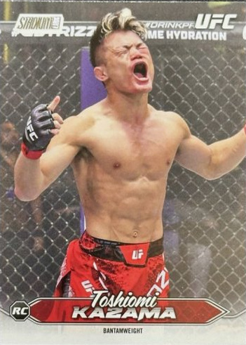 Toshiomi Kazama 2025 Topps Stadium Club UFC Base #107 Black
