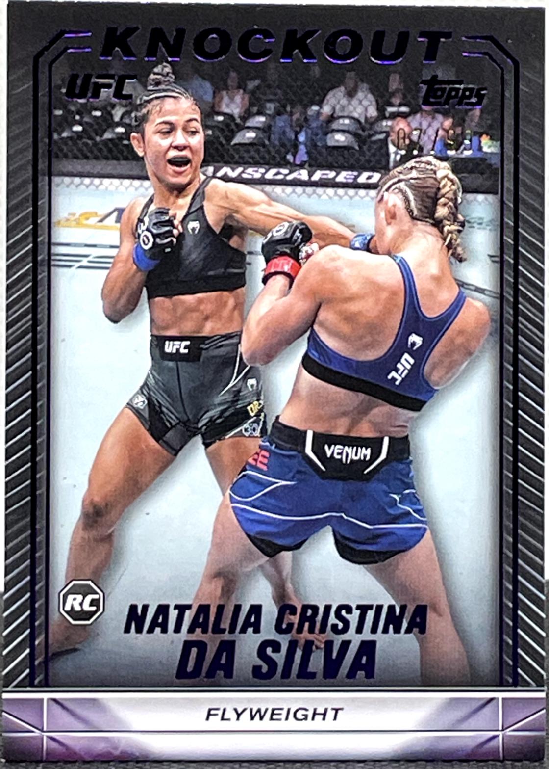 Natalia Silva 2024 Topps Knockout UFC Base #3 Purple